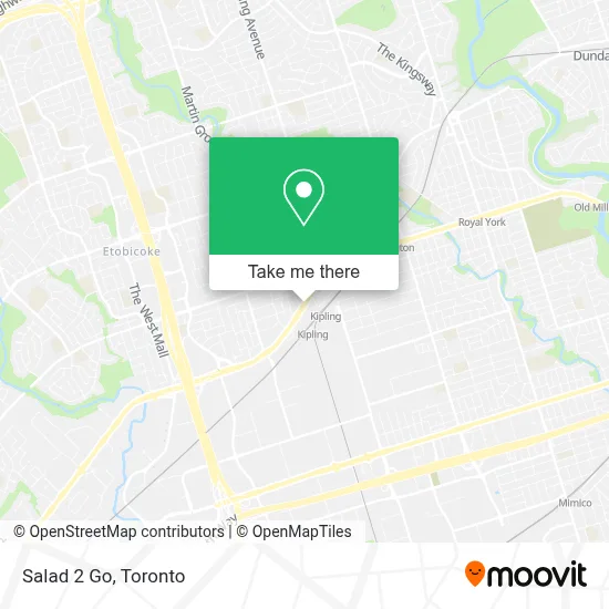 Salad 2 Go map