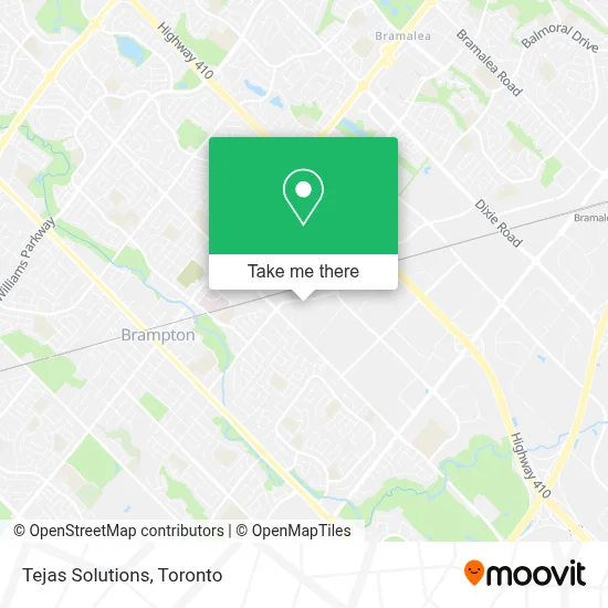 Tejas Solutions map