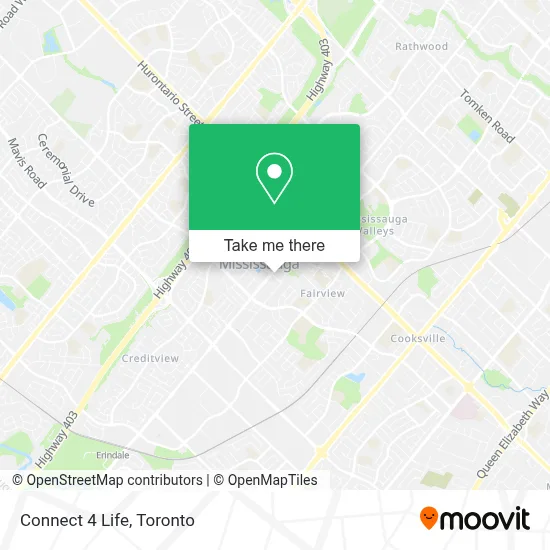 Connect 4 Life map