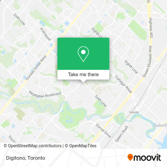Digitono map