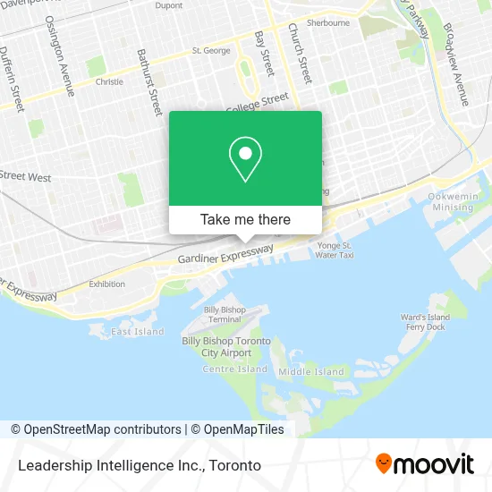 Leadership Intelligence Inc. map