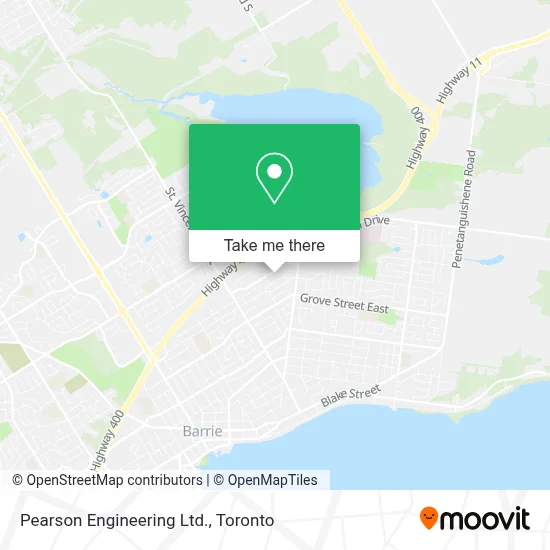 Pearson Engineering Ltd. map