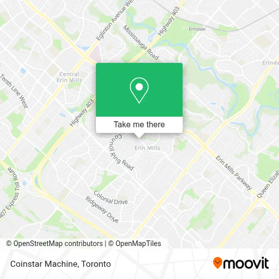 Coinstar Machine map