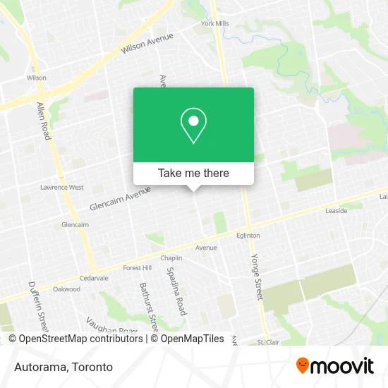 Autorama map
