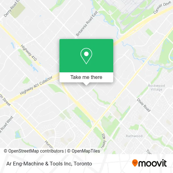 Ar Eng-Machine & Tools Inc map