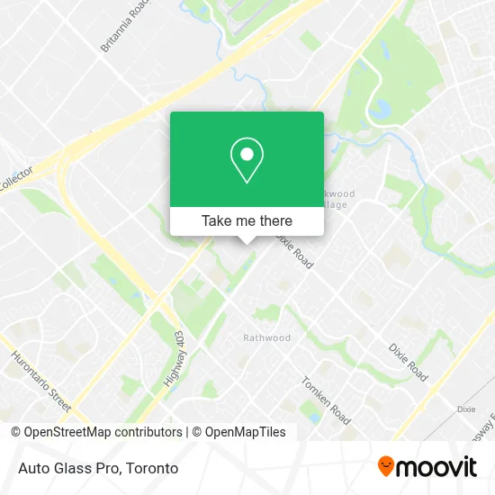 Auto Glass Pro map