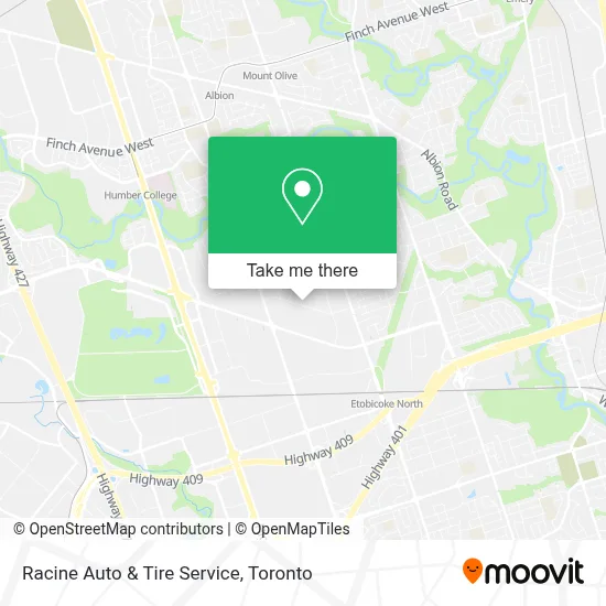 Racine Auto & Tire Service plan