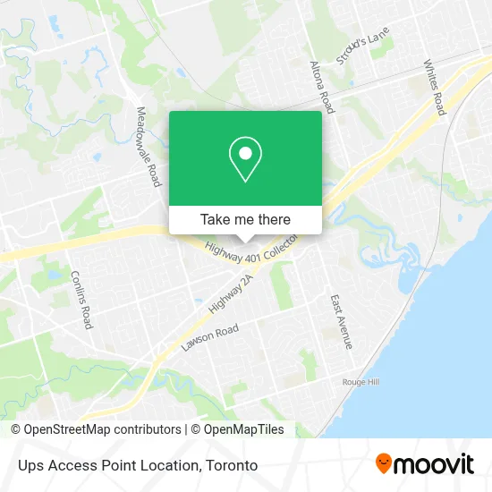 Ups Access Point Location plan
