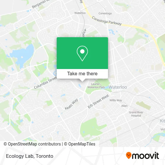 Ecology Lab map