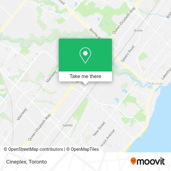 Cineplex map