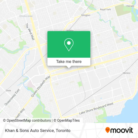 Khan & Sons Auto Service map