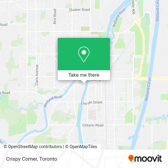 Crispy Corner map