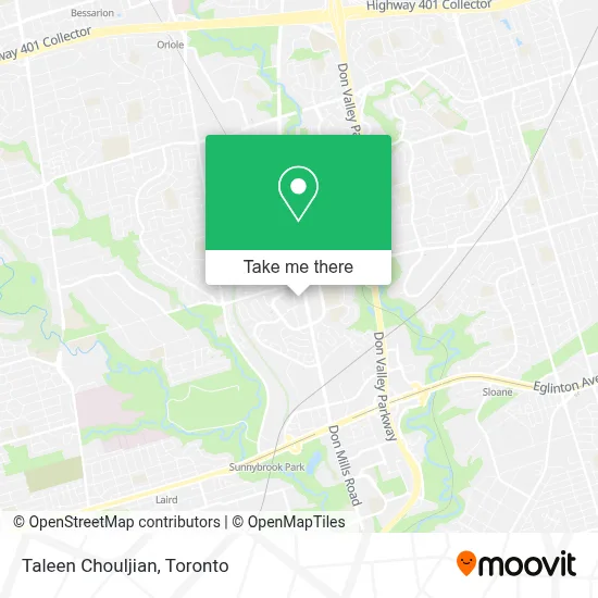 Taleen Chouljian map
