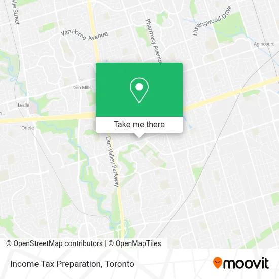Income Tax Preparation map