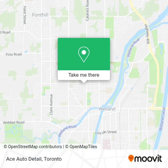 Ace Auto Detail map
