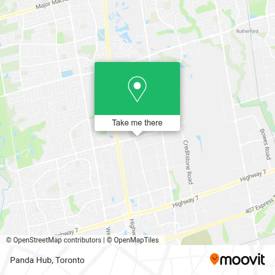 Panda Hub map
