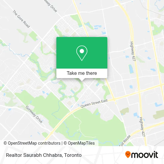 Realtor Saurabh Chhabra map