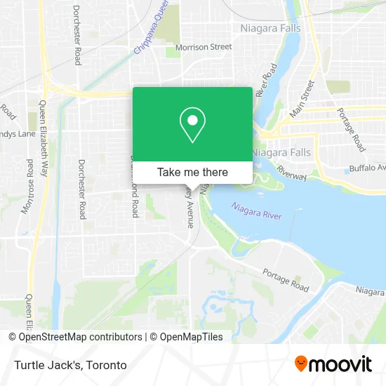 Turtle Jack's map