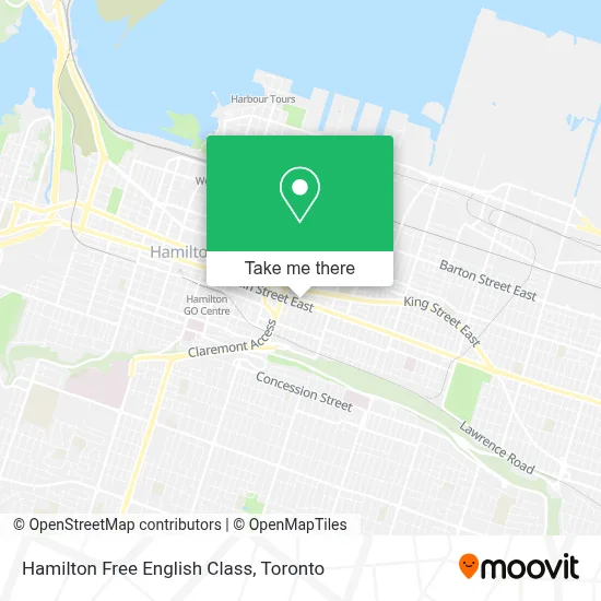 Hamilton Free English Class plan