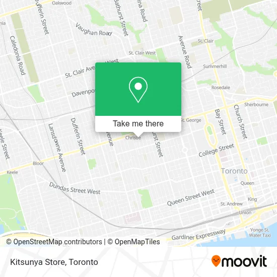 Kitsunya Store map