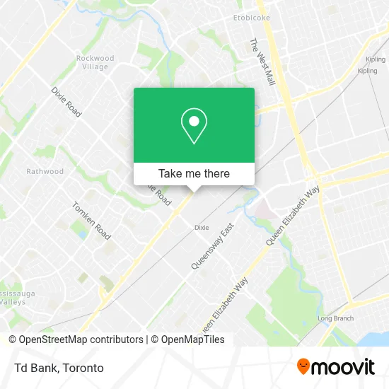 Td Bank map