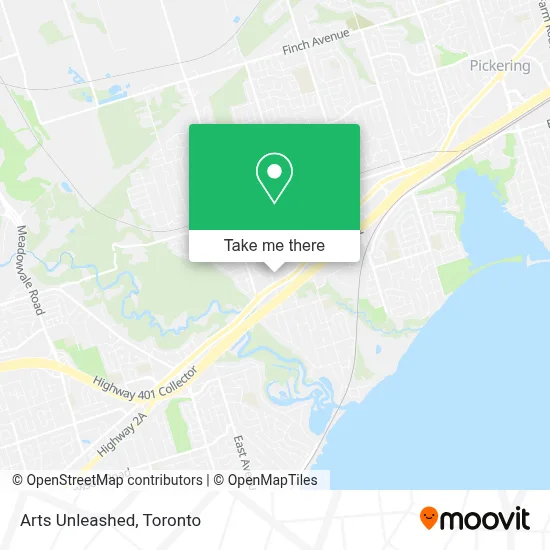 Arts Unleashed map