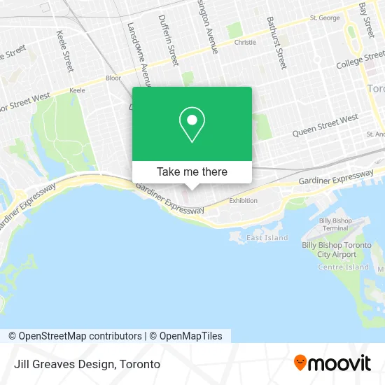 Jill Greaves Design map