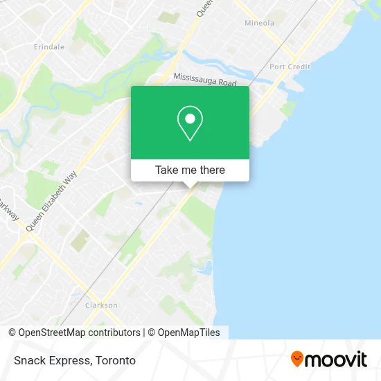 Snack Express map