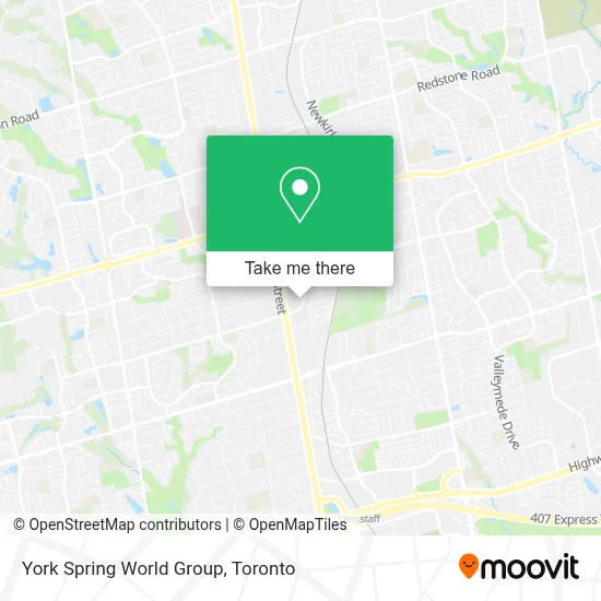 York Spring World Group map