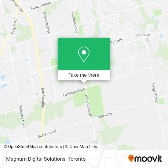 Magnum Digital Solutions map