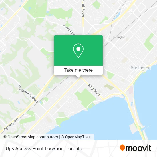 Ups Access Point Location plan
