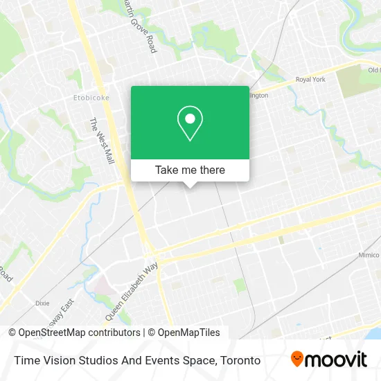 Time Vision Studios And Events Space map