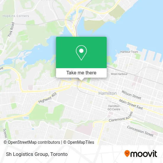 Sh Logistics Group map