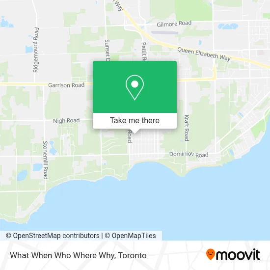What When Who Where Why map