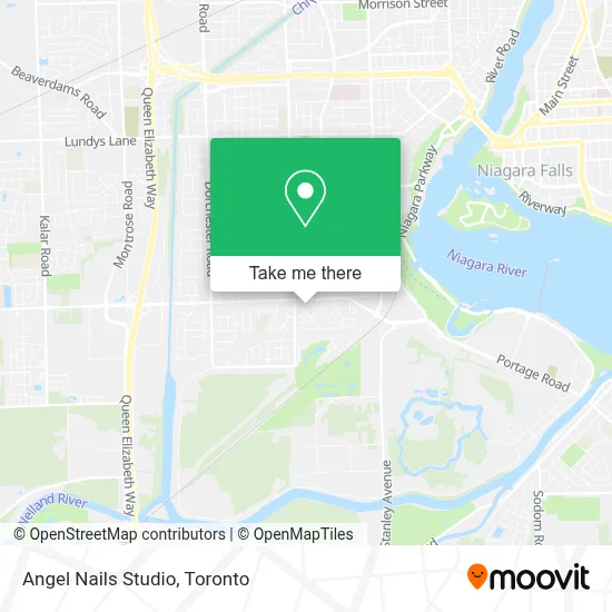 Angel Nails Studio map