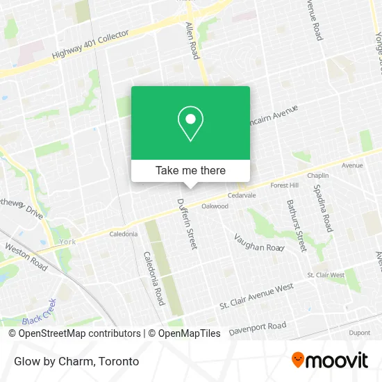 Glow by Charm map
