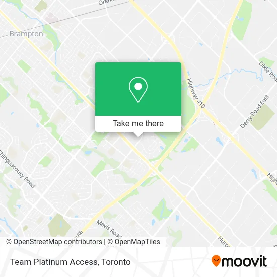 Team Platinum Access map