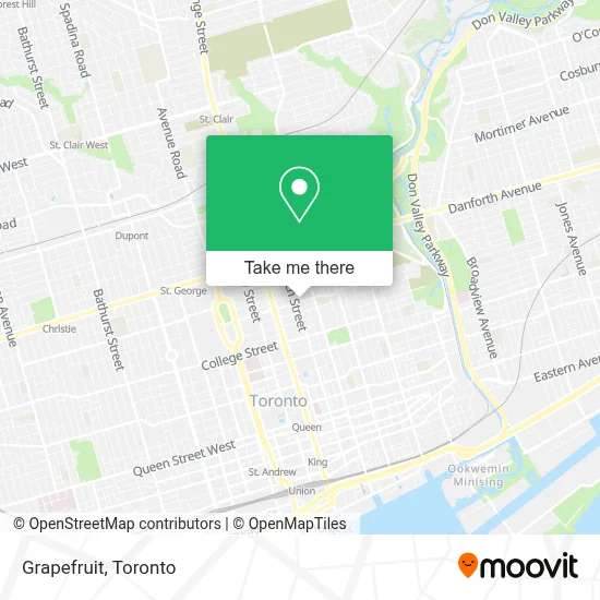 Grapefruit map