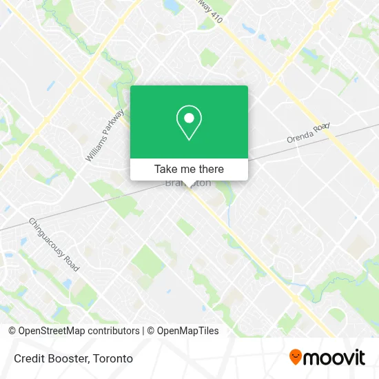 Credit Booster map