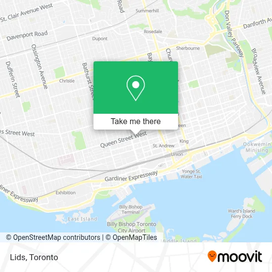 Lids map