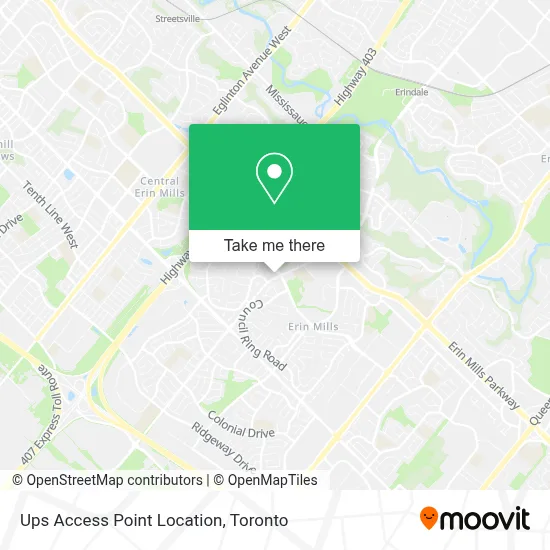 Ups Access Point Location plan