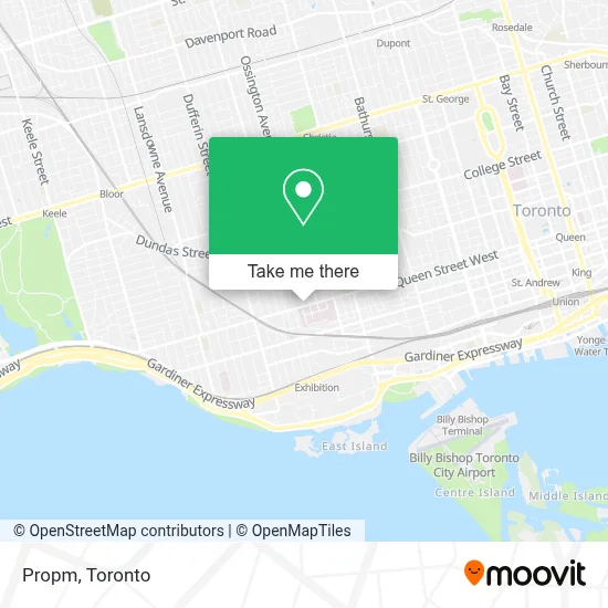 Propm map