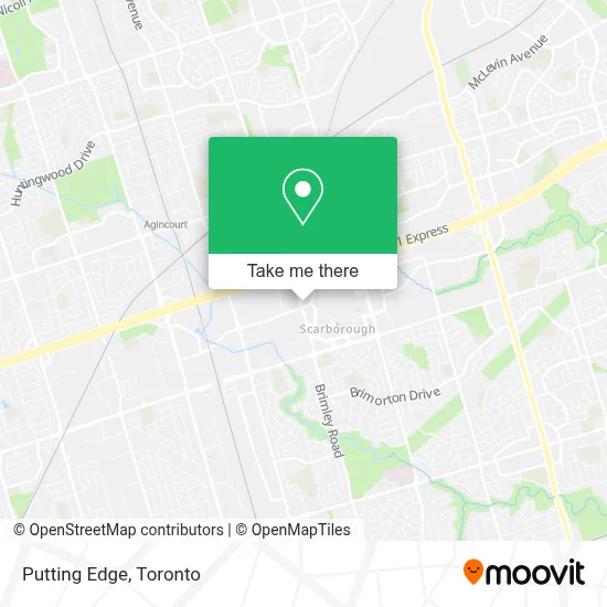 Putting Edge map