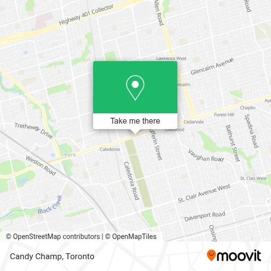 Candy Champ map