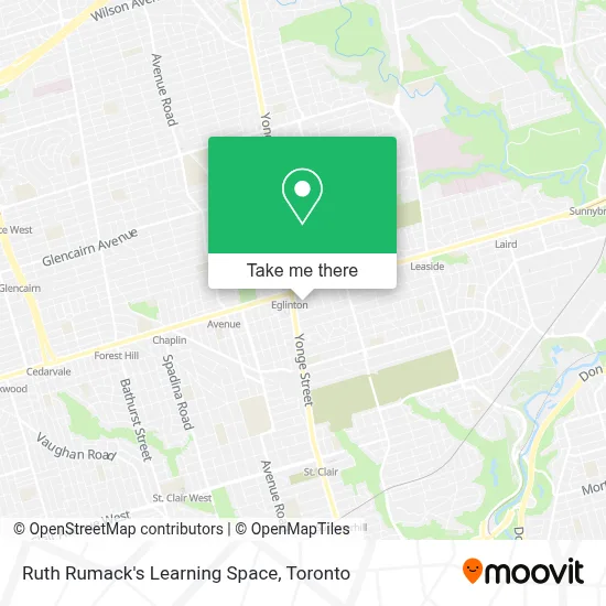 Ruth Rumack's Learning Space plan