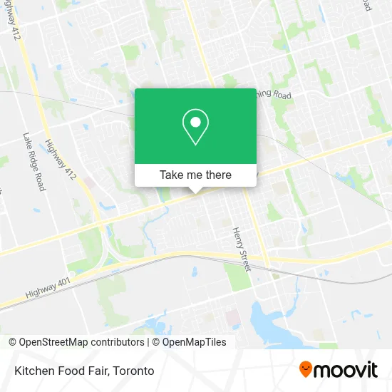 Kitchen Food Fair map