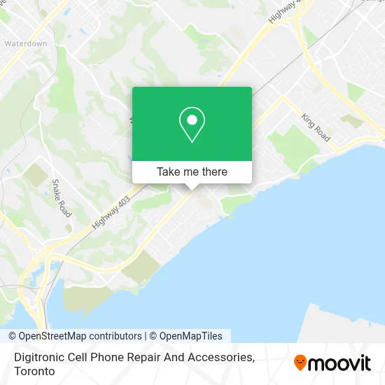 Digitronic Cell Phone Repair And Accessories map