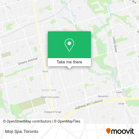 Moji Spa map