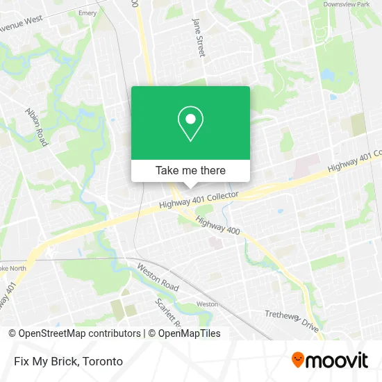 Fix My Brick map