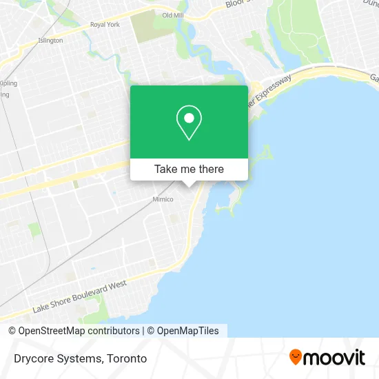 Drycore Systems map